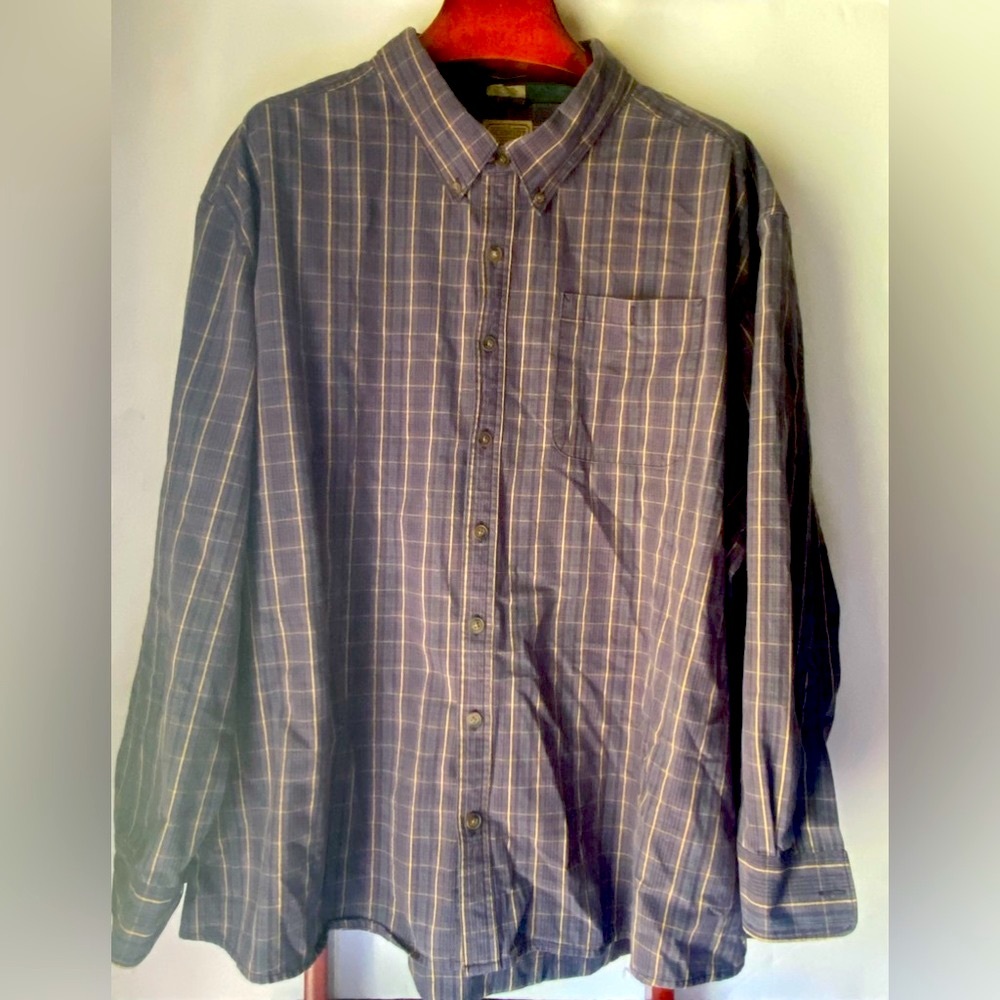 CE Schmidt 4XL‎ Mens Plaid Shirt